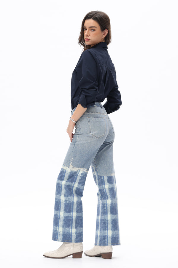 Artistic Wide Leg Jeans