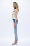 Angel-Winged Cross Bootcut Jeans