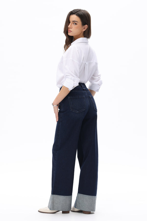 Iconic Wide Leg Jeans