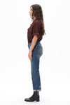 Vintage Whisker Straight Jeans