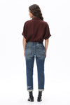 Vintage Whisker Straight Jeans