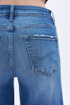 Trendy Distressed Wide Leg Jeans