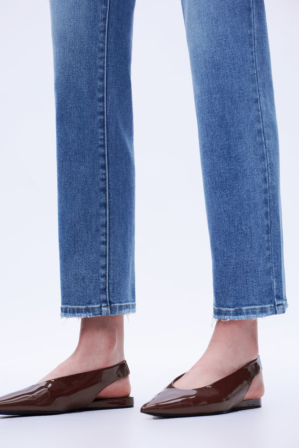 Flattering Straight Jeans