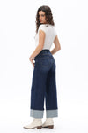 Tailored Wide Leg Jeans