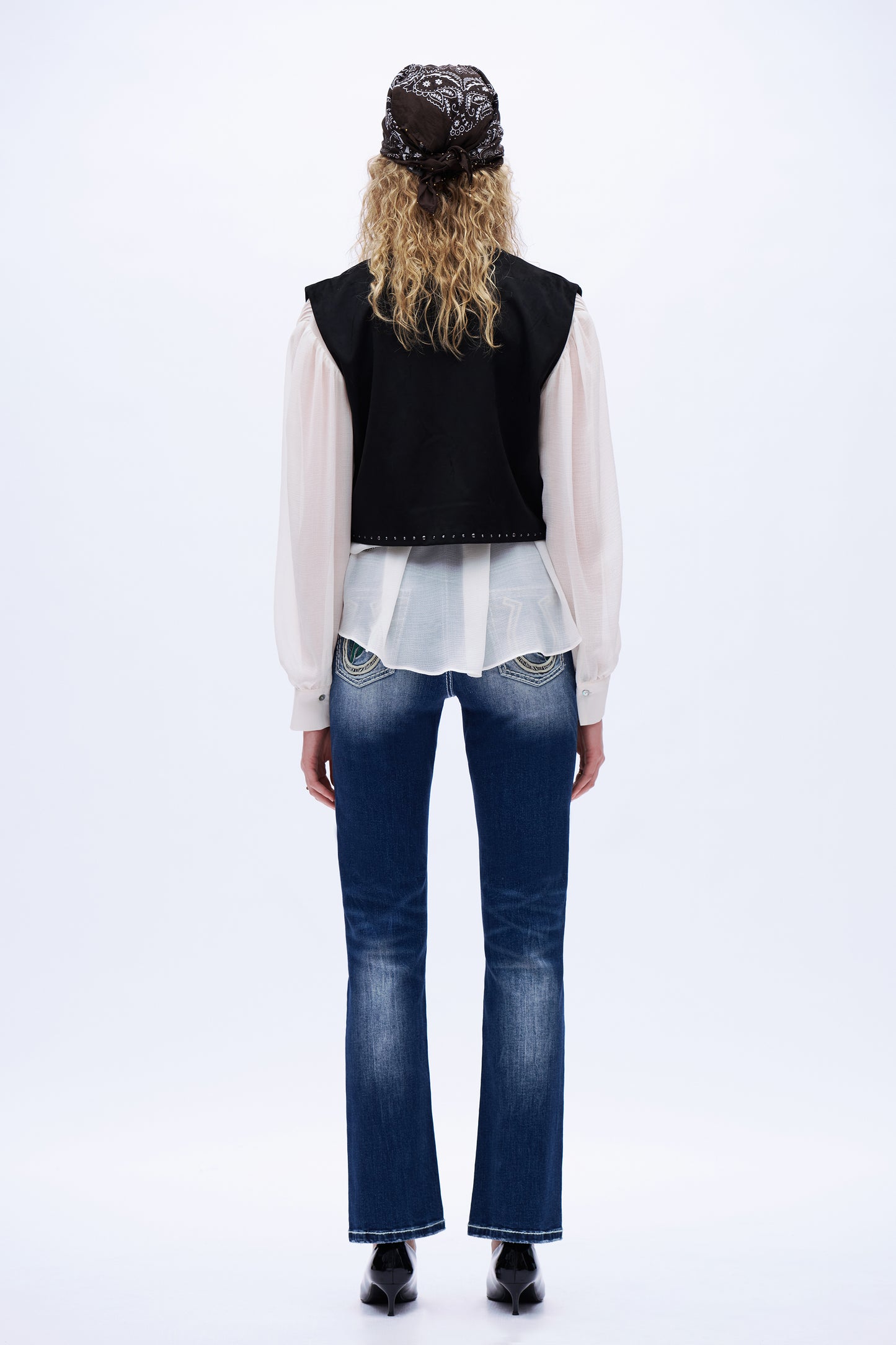 Western Spirit Embellished Embroidered Jeans