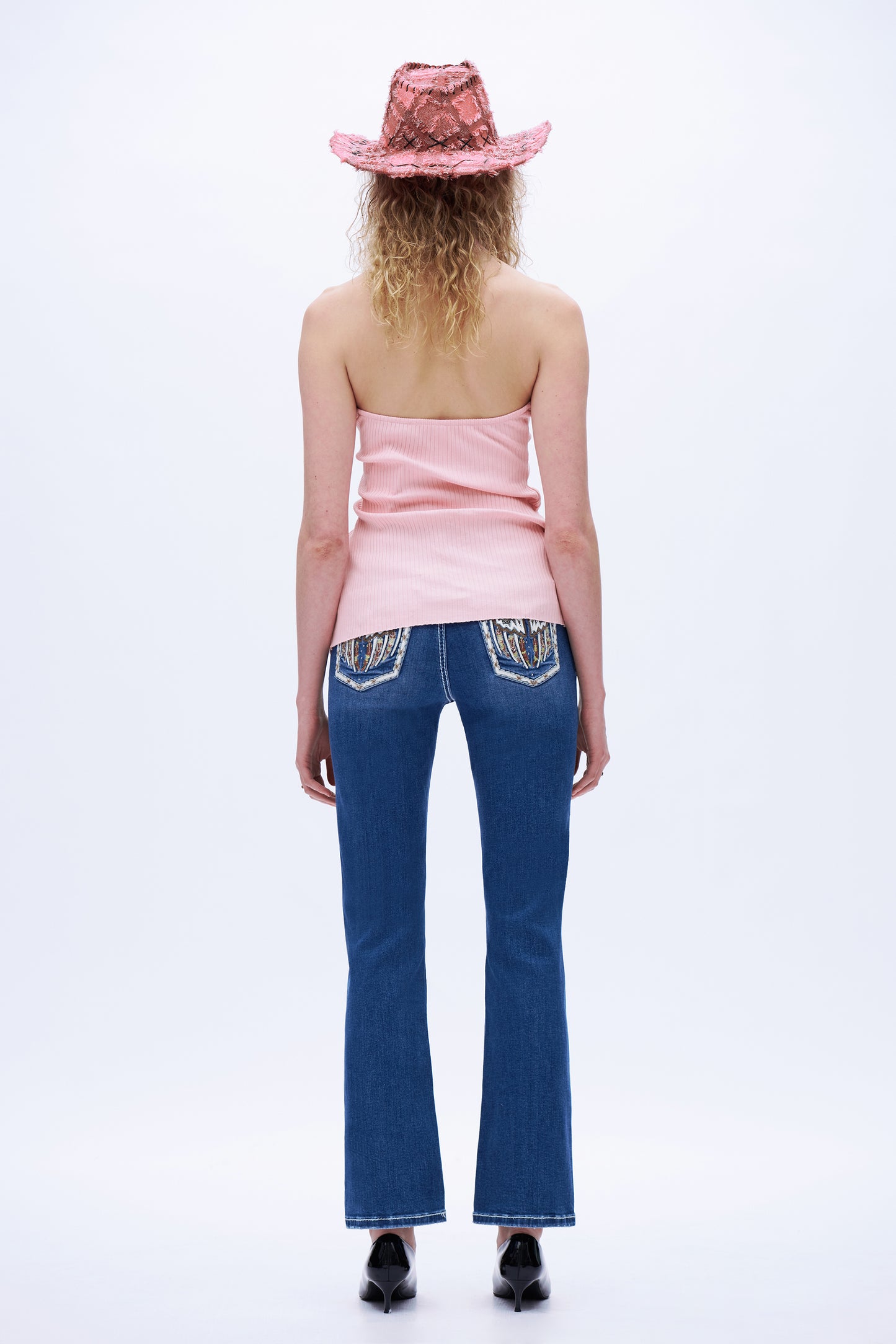 Western Spirit Embellished Embroidered Jeans