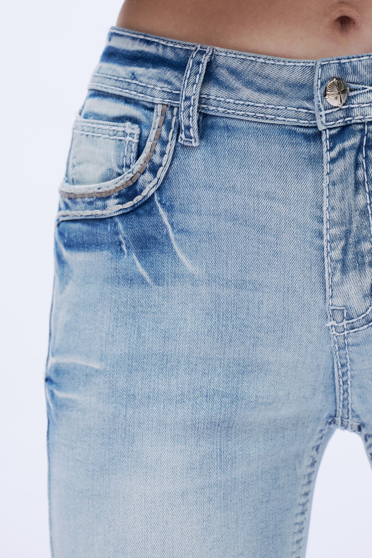 Western Spirit Embellished Embroidered Jeans