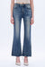 Raw-Hem Kick Flare Jeans